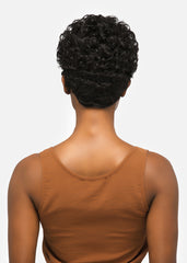 DIANA - Short Tight Curl w/ Finger Wave At Ear Point And Nape