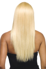 H157-V - 24" Luxurious Silky Yaki Textured Smooth Blunt Style